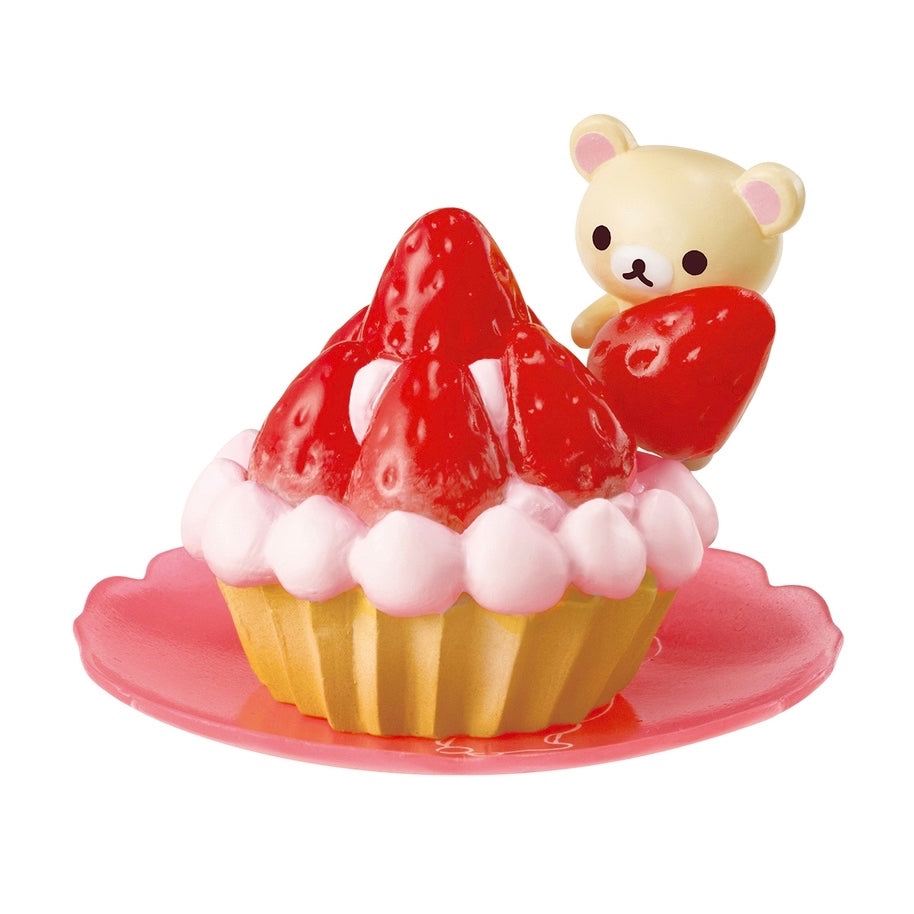 Re-Ment Korilakkuma Sweets in Dream series strawberry tart