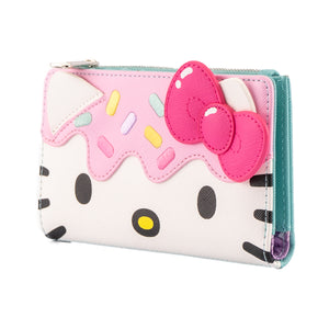 loungefly hello kitty sweet treats wallet side view