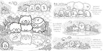 san-x sumikko gurashi japanese book 2 spring coloring page