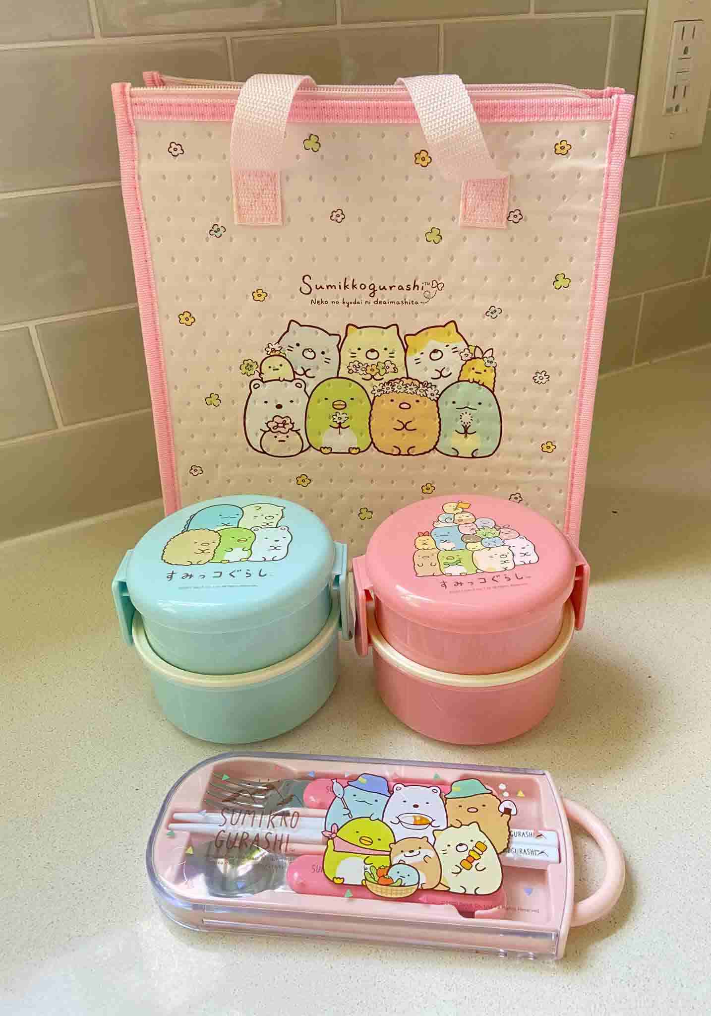 Sumikkogurashi: Pink Insulated Lunch Bag