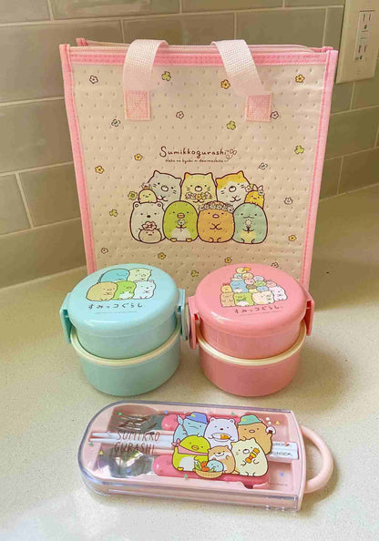 Sumikkogurashi: Pink Insulated Lunch Bag