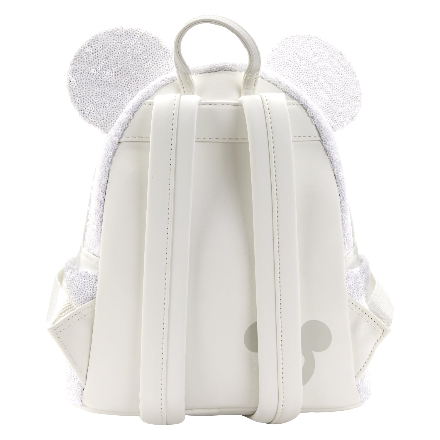 Minnie Ears Wedding Bride mini backpack back view