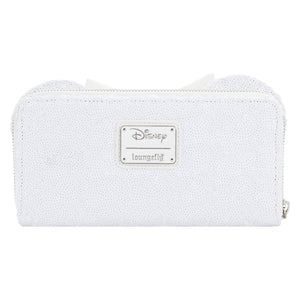 Loungefly x Disney: Minnie Mouse Sequin Wedding Zip Around Wallet