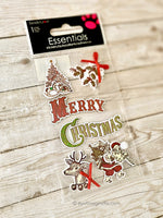 SandyLion Essentials Stickers: Vintage Christmas