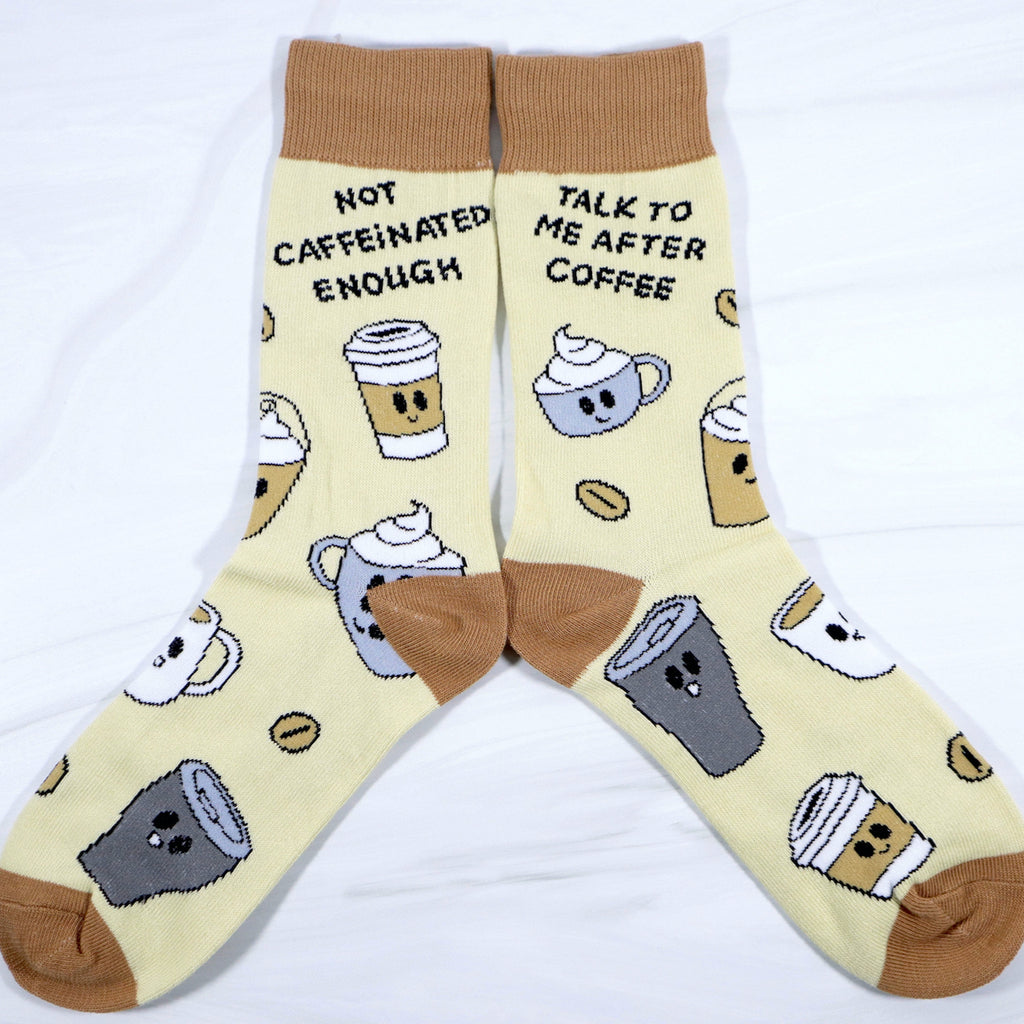 Coffee Caffeinated Socks