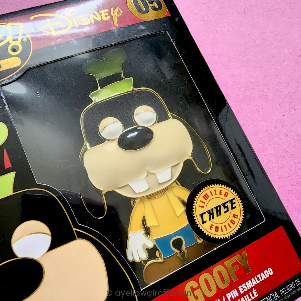 Funko Pop! Disney Large Enamel Pin: Goofy 05 Limited Chase Edition Collectibles