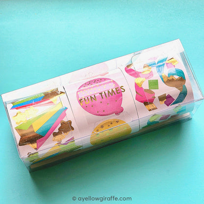 Mrs. Grossmans Stickers: Fun Times Gift Box Stationery