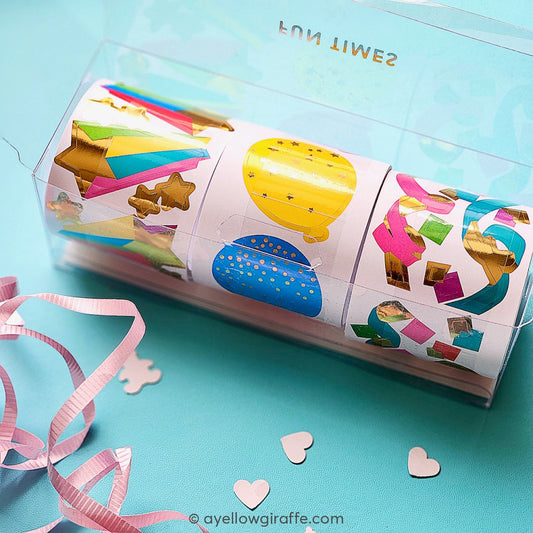 Mrs. Grossmans Stickers: Fun Times Gift Box Stationery