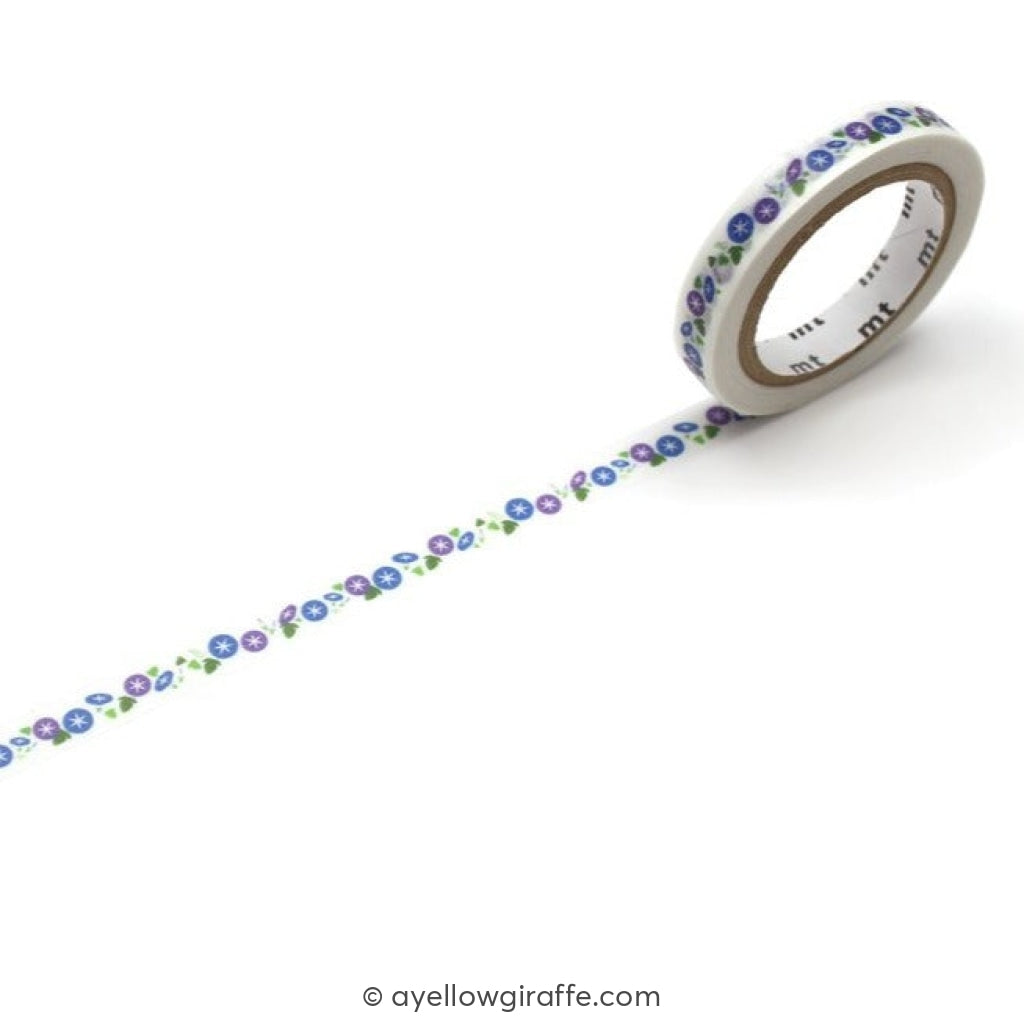 Mt Ex Washi Tape: Morning Glory Line strip