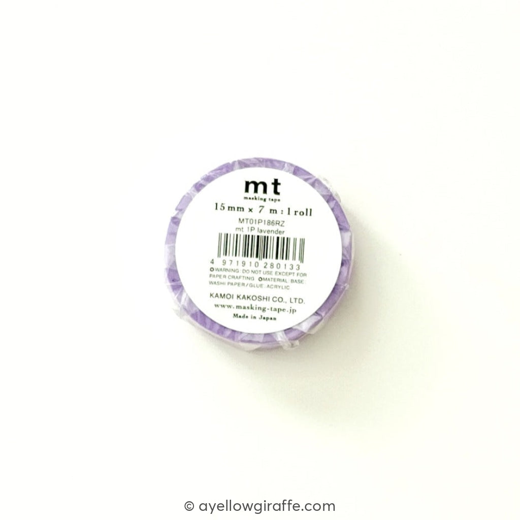 Mt Washi Tape: Lavender Stationery