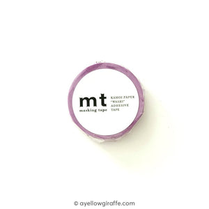 Mt Washi Tape: Matte Purple Stationery