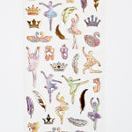 Nekoni Stickers: Crystal Gel Ballerinas