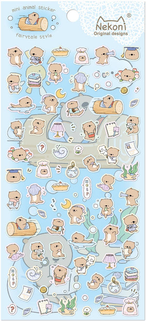 Nekoni Stickers: Mini Otter