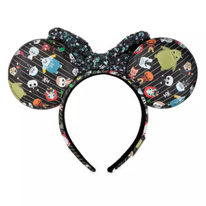 Loungefly x Disney The Nightmare Before Christmas Minnie Mouse Ears Headband