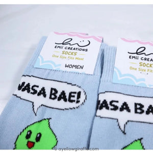 Wasabae Sushi Socks Apparel